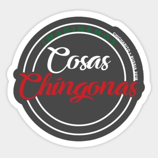 Imaginemos Cosas Chingonas Sticker